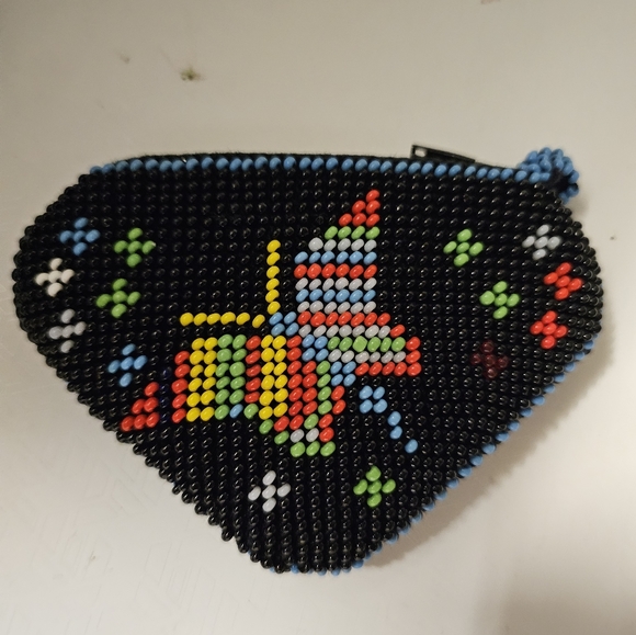 Beaded coin purse - Picture 2 of 4